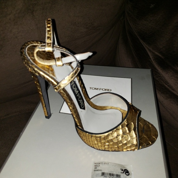 tom ford python heels